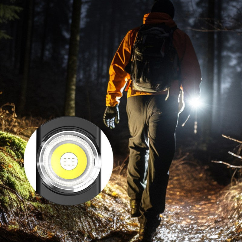 Skorter | Compact And Portable High-Intensity Dual Light Source EDC Magnetic Flashlight