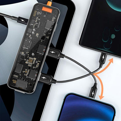 Skorter | Eight-In-One Multi-Interface Transparent Expansion Dock