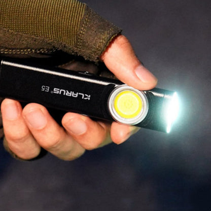 Skorter | Compact And Portable High-Intensity Dual Light Source EDC Magnetic Flashlight