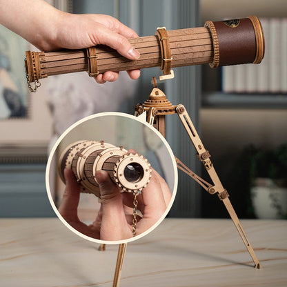 Skorter | DIY Handmade Wooden Single-Tube Telescope