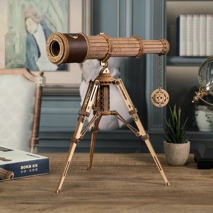 Skorter | DIY Handmade Wooden Single-Tube Telescope