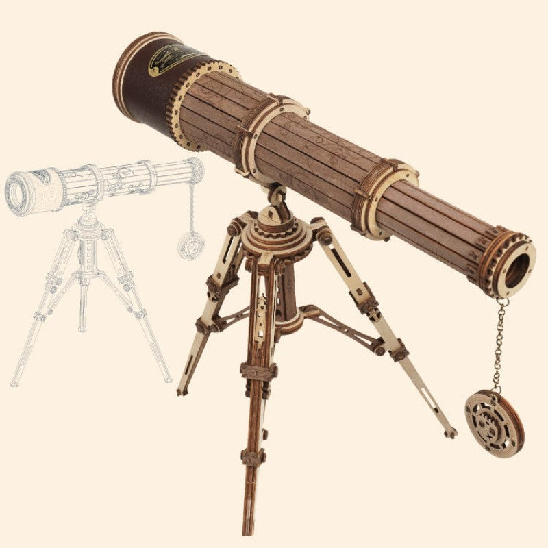 Skorter | DIY Handmade Wooden Single-Tube Telescope