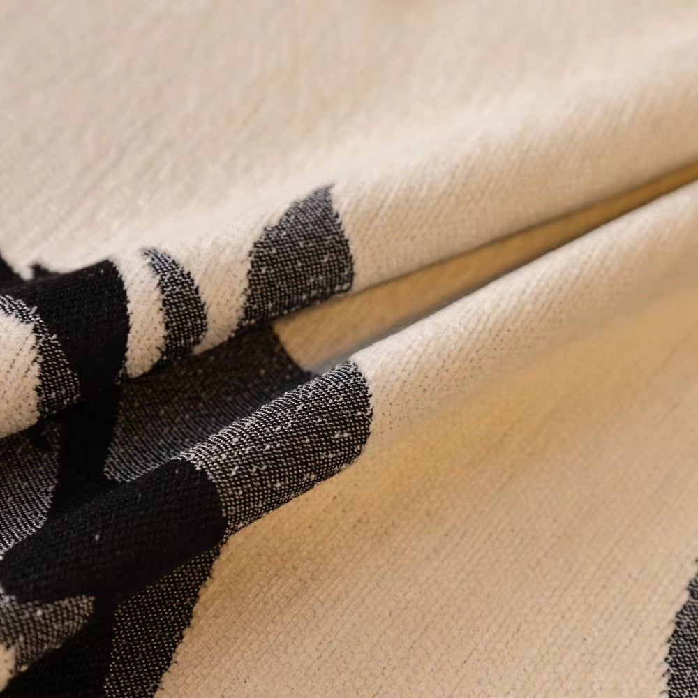 Skorter | Abstract Brushstroke Chenille Sofa Cover