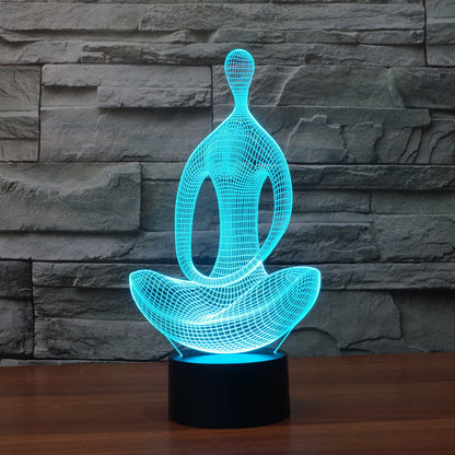 Skorter | Meditation Yoga 3d Led Night Light