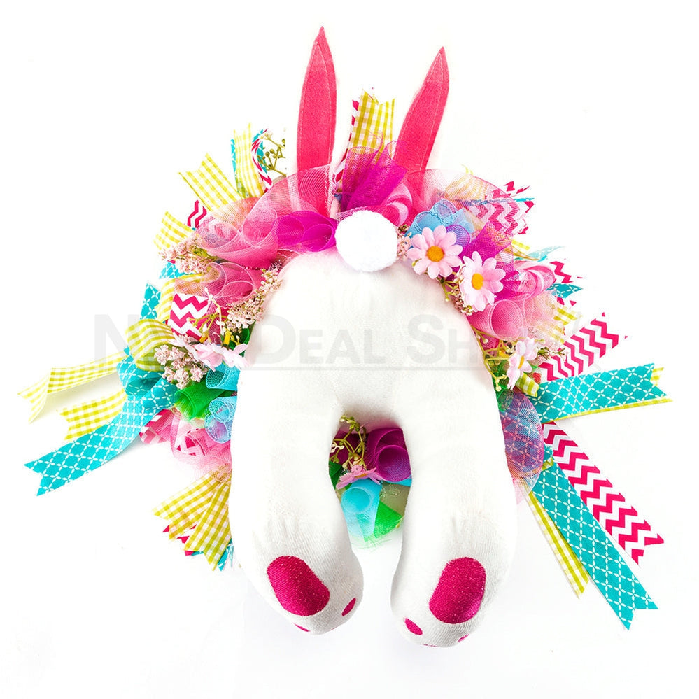Skorter | Adorable Easter Bunny Back Wreath