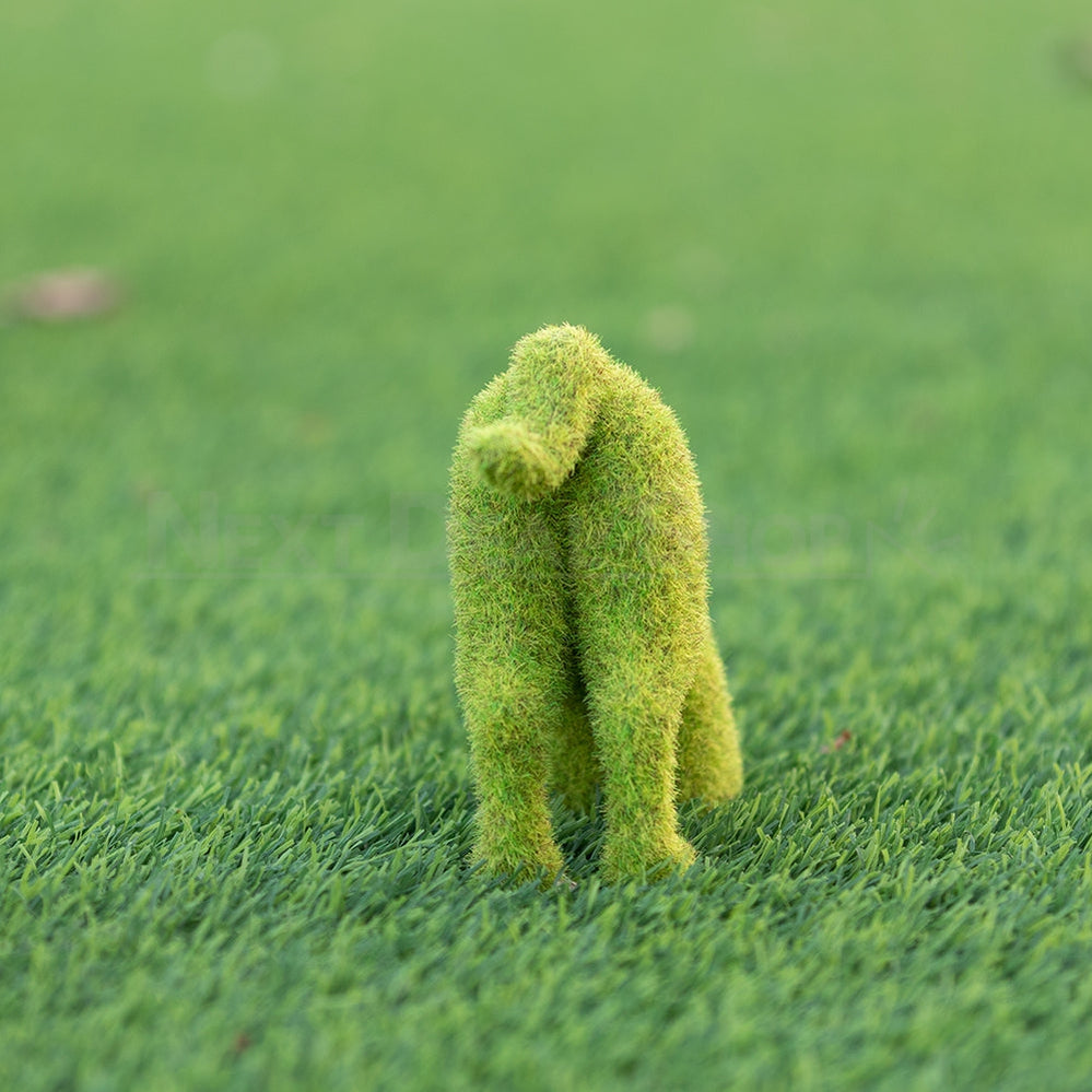 Skorter | Cute Mos Puppies Rump Decoration for the Garden