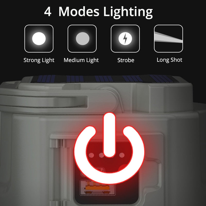 Skorter | Solar LED Outdoor USB rechargeable Explorer Camping Light