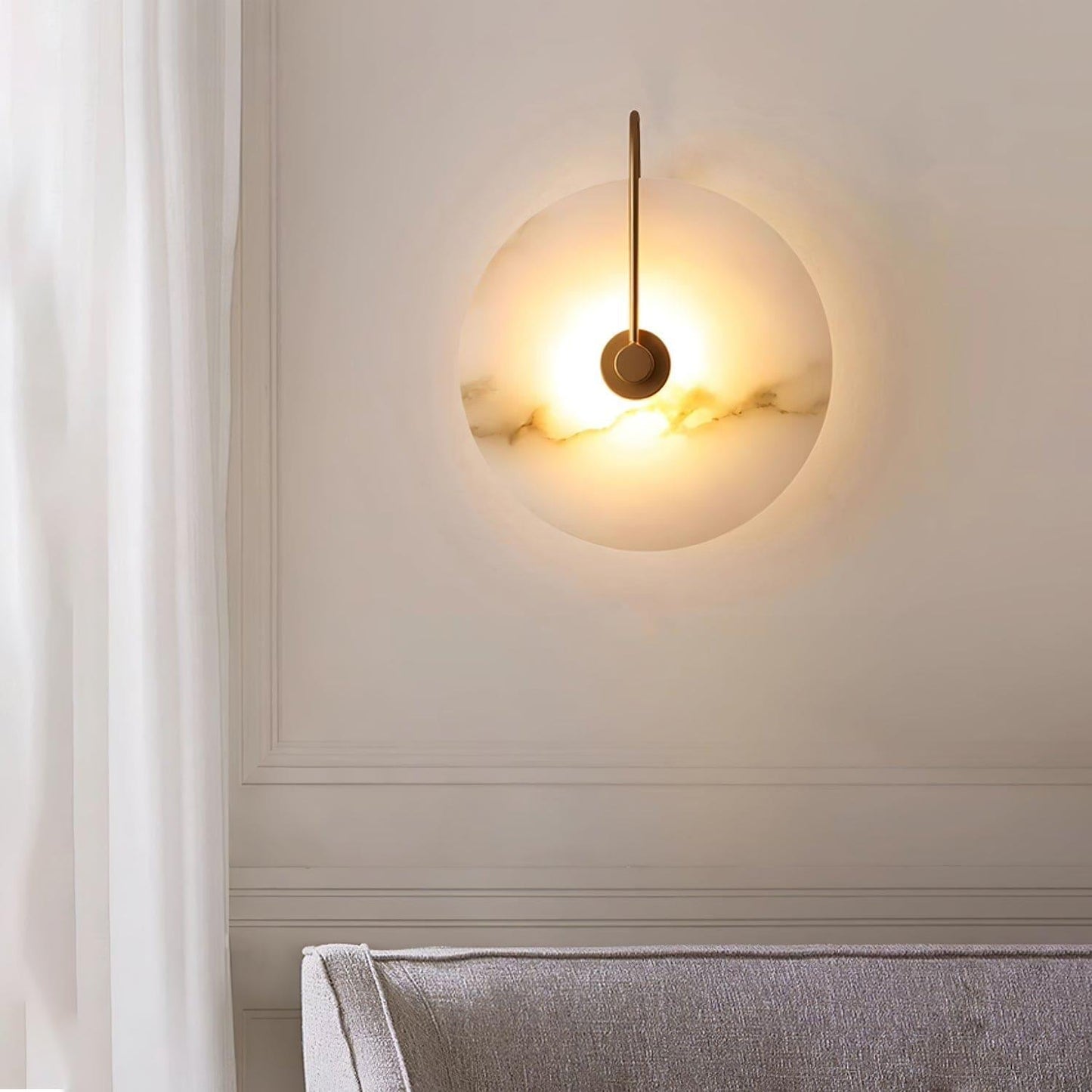 Skorter | Alabaster LED Wall Lamp