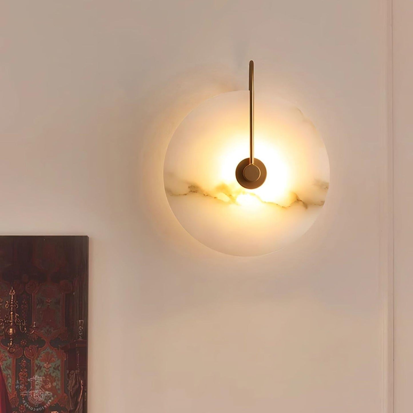 Skorter | Alabaster LED Wall Lamp