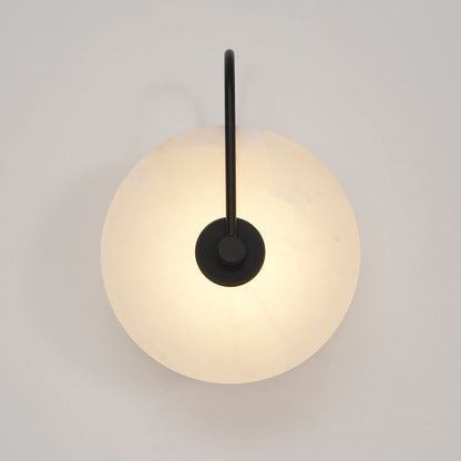 Skorter | Alabaster LED Wall Lamp – Modern Ambient Lighting