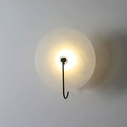 Skorter | Alabaster LED Wall Lamp – Modern Ambient Lighting