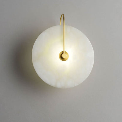 Skorter | Alabaster LED Wall Lamp – Modern Ambient Lighting