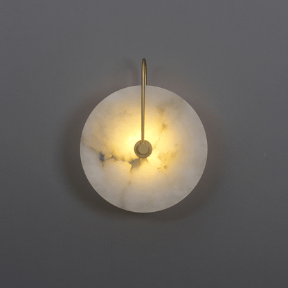 Skorter | Alabaster LED Wall Lamp – Modern Ambient Lighting