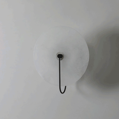 Skorter | Alabaster LED Wall Lamp – Modern Ambient Lighting