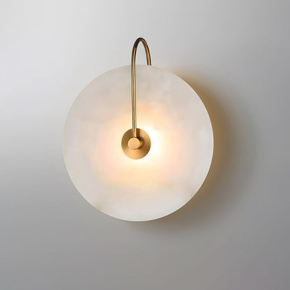 Skorter | Alabaster LED Wall Lamp – Modern Ambient Lighting