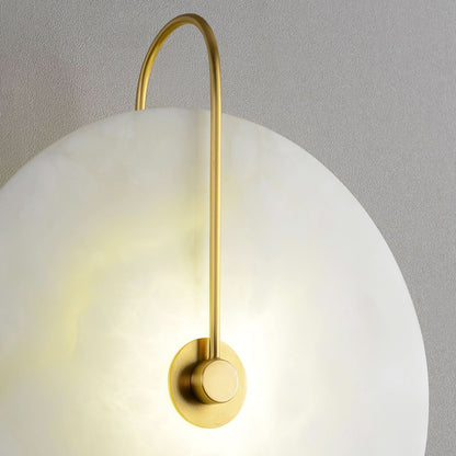 Skorter | Alabaster LED Wall Lamp – Modern Ambient Lighting