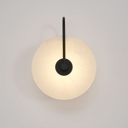 Skorter | Alabaster LED Wall Lamp – Modern Ambient Lighting