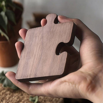 Skorter | Alderon Walnut Puzzle Coaster