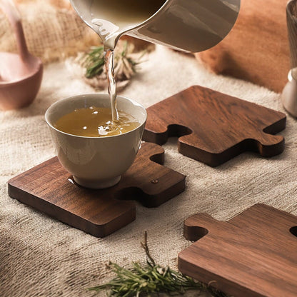 Skorter | Alderon Walnut Puzzle Coaster