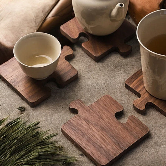 Skorter | Alderon Walnut Puzzle Coaster