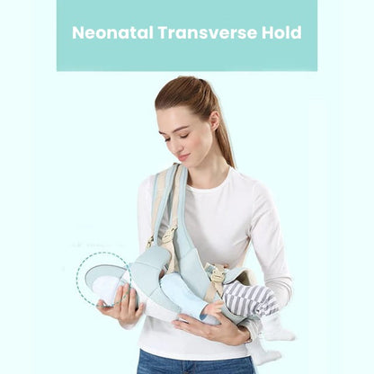 Skorter | All-Position Baby Carrier - Hip Seat Infant Toddler Backpack with Kangaroo Wrap Carrier