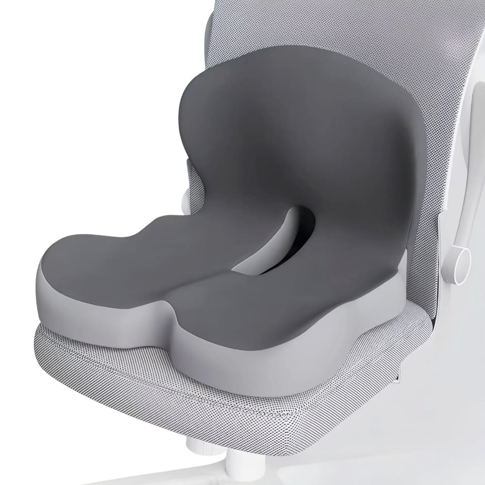 Skorter | All-in-One Orthopedic Memory Foam Seat - Cushion Seat and Back Cushion for Pain Relief and Comfort
