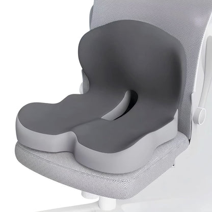 Skorter | All-in-One Orthopedic Memory Foam Seat - Cushion Seat and Back Cushion for Pain Relief and Comfort