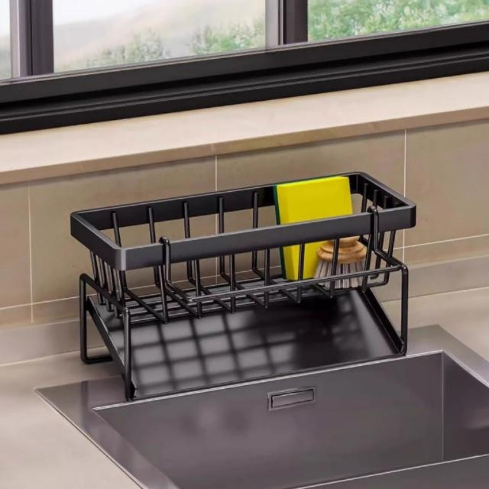 Skorter | All-in-One Sponge Soap Cloth Self-Draining Rack