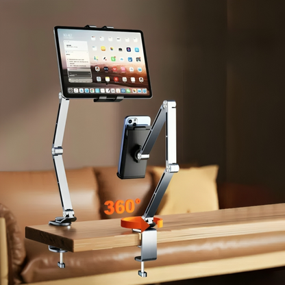 Skorter | Altivo – 360° Adjustable Aluminium Stand for Tablets & Smartphones