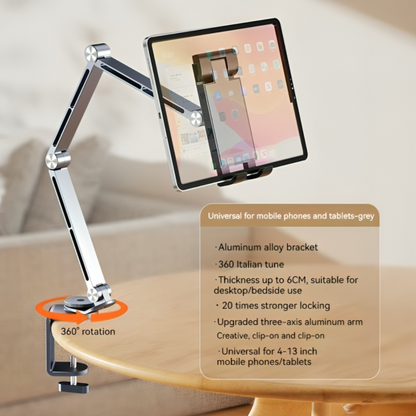 Skorter | Altivo – 360° Adjustable Aluminium Stand for Tablets & Smartphones