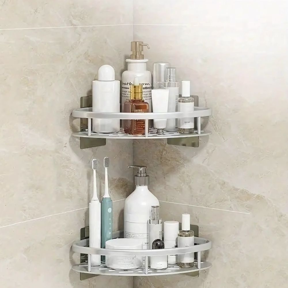 Skorter | Aluma Curve Shower Caddy