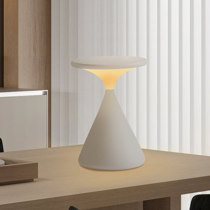 Skorter | Aeron Hourglass Cordless LED Table Lamp – Rechargeable, Dimmable, Modern Design