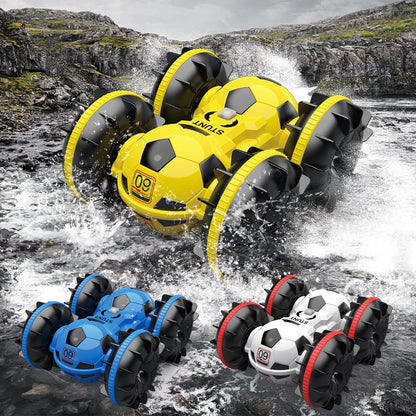 Skorter | Amphibious Remote-Controlled Car, All-Terrain Football, Remote-Controlled Boat, Pool Toy, Gift for Boys and Girls
