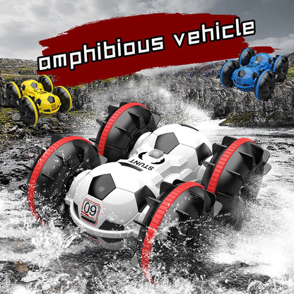 Skorter | Amphibious Remote-Controlled Car, All-Terrain Football, Remote-Controlled Boat, Pool Toy, Gift for Boys and Girls