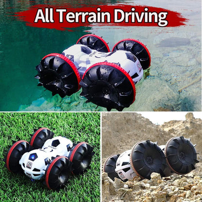 Skorter | Amphibious Remote-Controlled Car, All-Terrain Football, Remote-Controlled Boat, Pool Toy, Gift for Boys and Girls