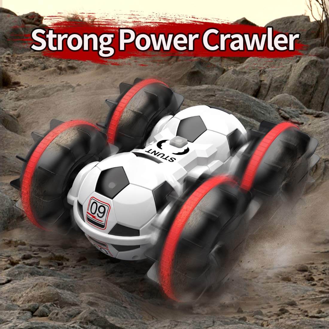 Skorter | Amphibious Remote-Controlled Car, All-Terrain Football, Remote-Controlled Boat, Pool Toy, Gift for Boys and Girls