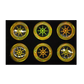 Pack of 6 Anti-radiation Stickers