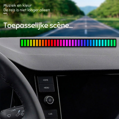 Skorter | Smart Sound-Activated RGB Light Bar | Music Sync LED Ambient Lighting