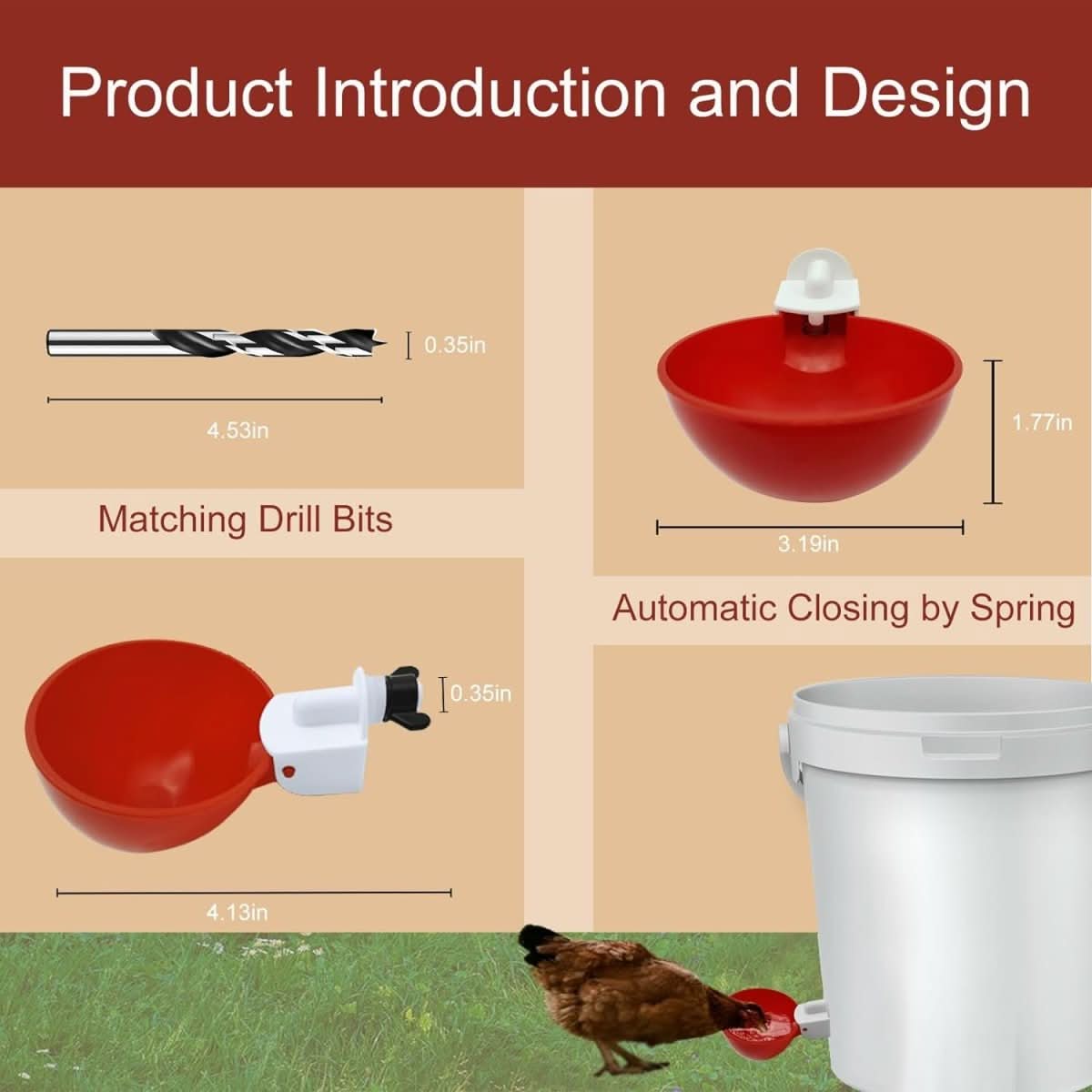 Skorter | Automatic Chicken Waterer for Healthy Flocks