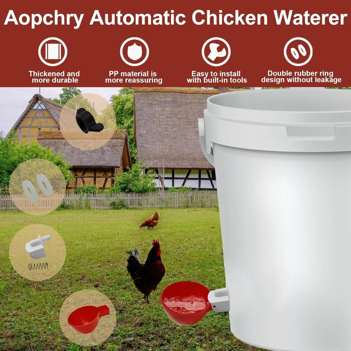 Skorter | Automatic Chicken Waterer for Healthy Flocks