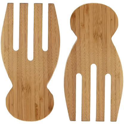 Skorter bamboo bowl and utensils