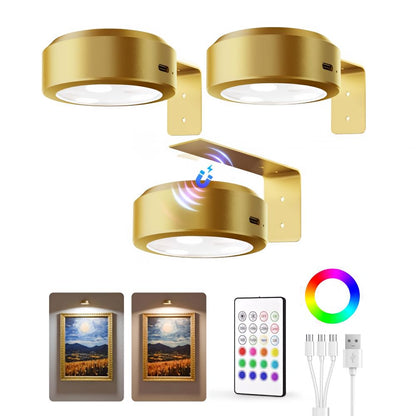 Skorter | ArtLume | Wireless Rechargeable LED Spotlights for Picture & Artwork Lighting