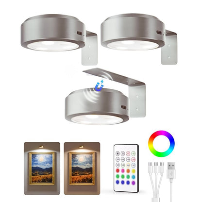 Skorter | ArtLume | Wireless Rechargeable LED Spotlights for Picture & Artwork Lighting