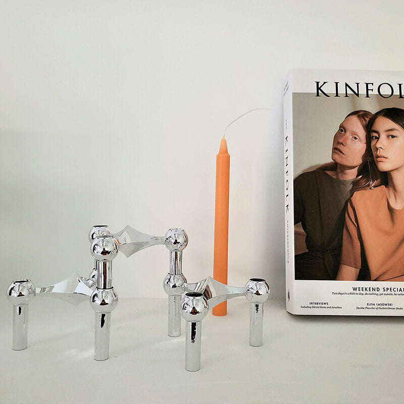 Skorter | Art Metal Candle Holder