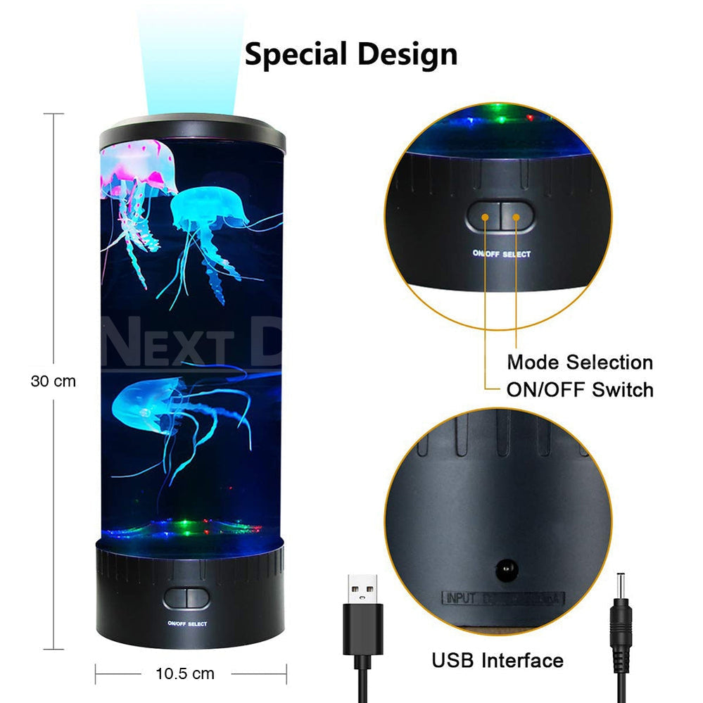 Skorter | Artificial Jellyfish Lava Night Lamp