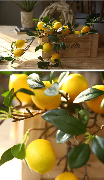 Skorter | Artificial Lemon Branch