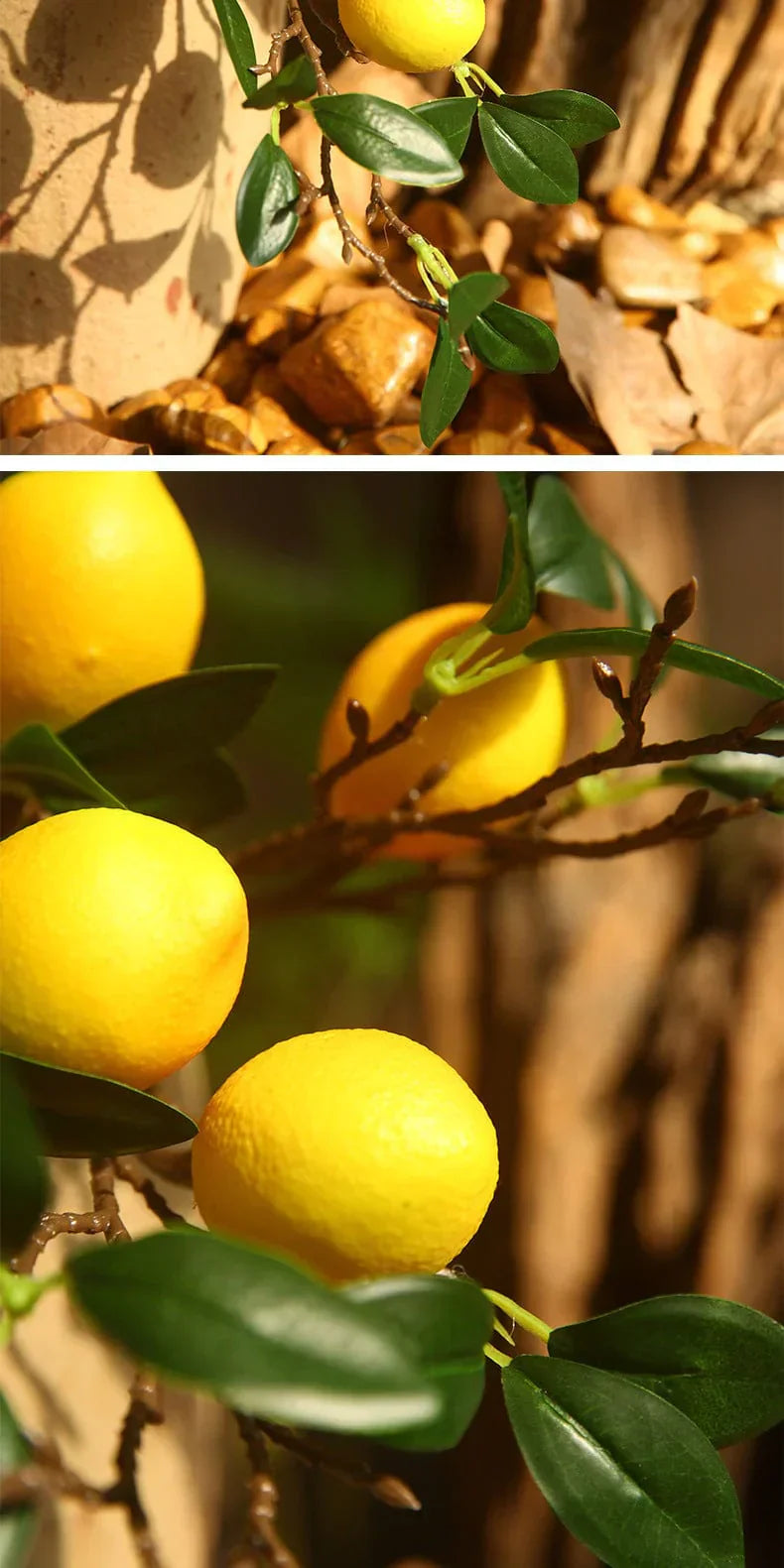 Skorter | Artificial Lemon Branch