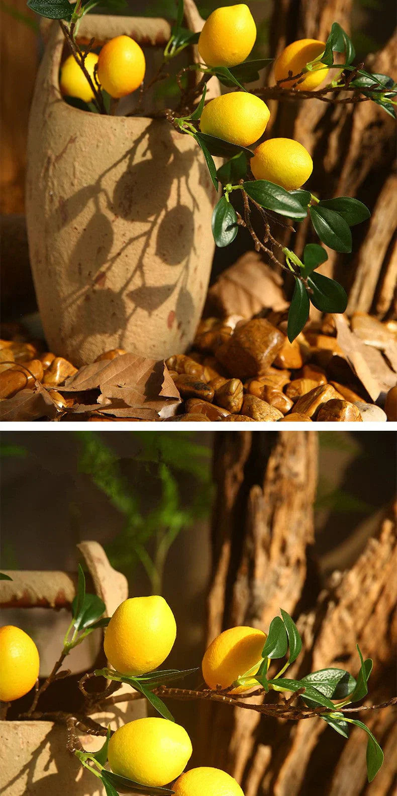 Skorter | Artificial Lemon Branch