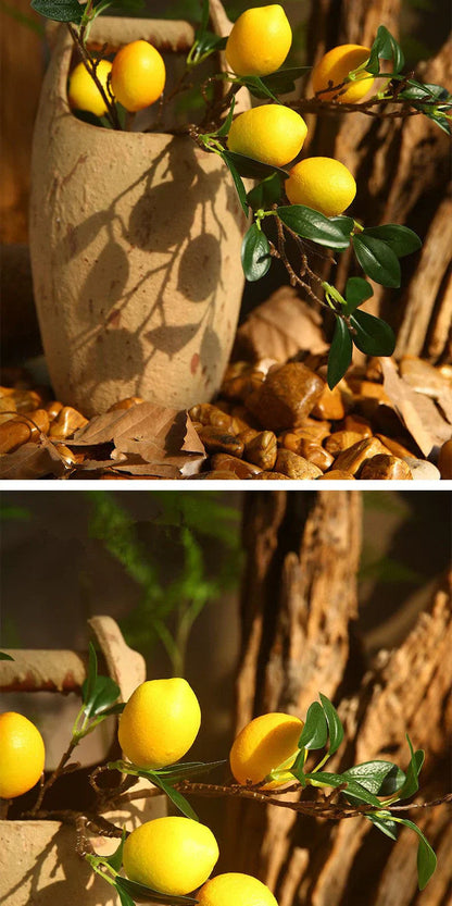 Skorter | Artificial Lemon Branch