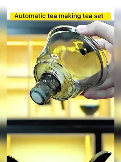 Skorter | Artisan Magnetic Glass Teapot Set with Infuser – Elegant Drip-Free Glass Teapot for Loose Leaf Tea